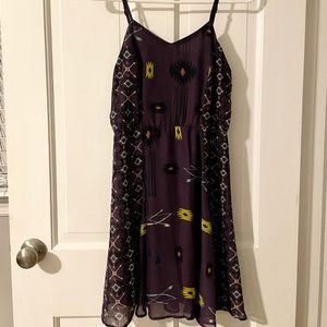 Juniors Purple Xhilaration Dress
